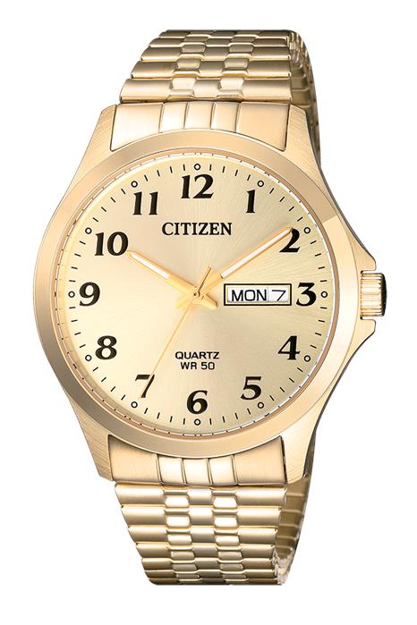 bf5002-99p Citizen quartz gold plated men&