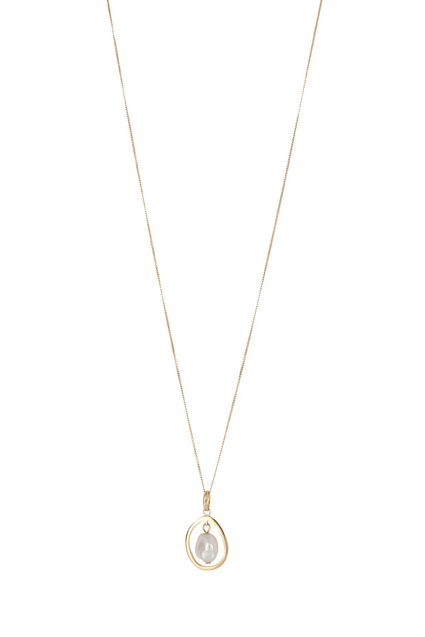 Fiorelli Gold toned  Keshi pearl pendant 35696