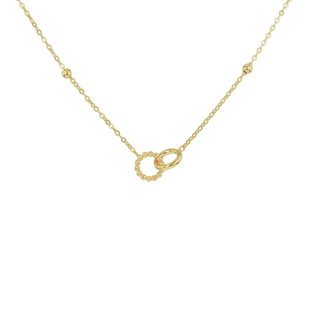 9ct gold Connected pendant 38858