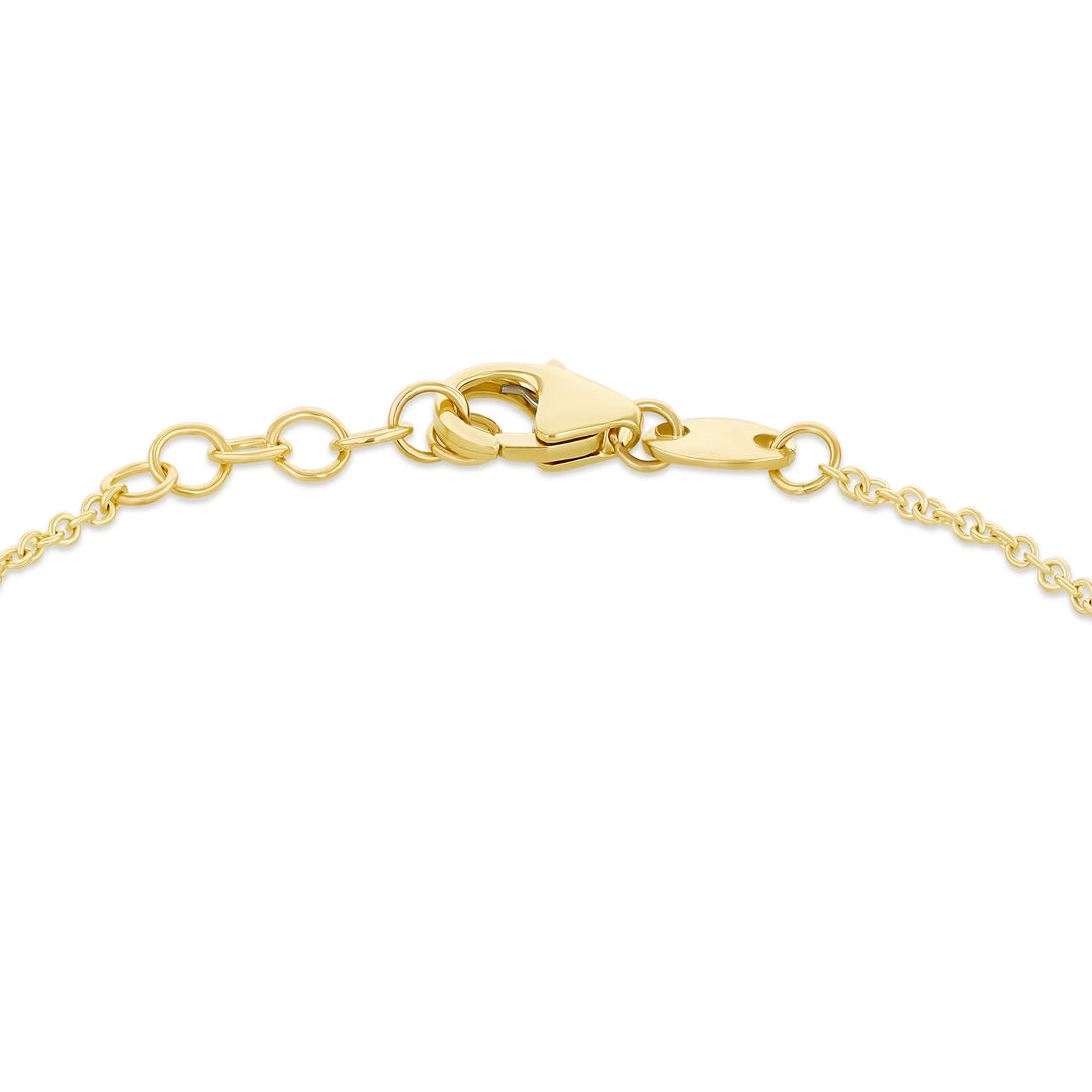 9ct Gold Square Pebble Bracelet 38859