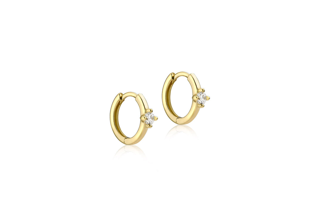 Ladies Huggy earrings 38245