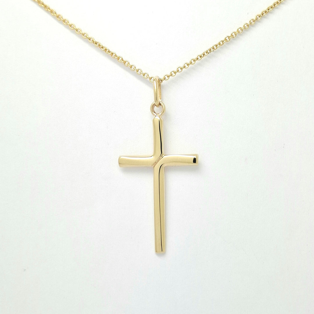 Gold twist cross 37379