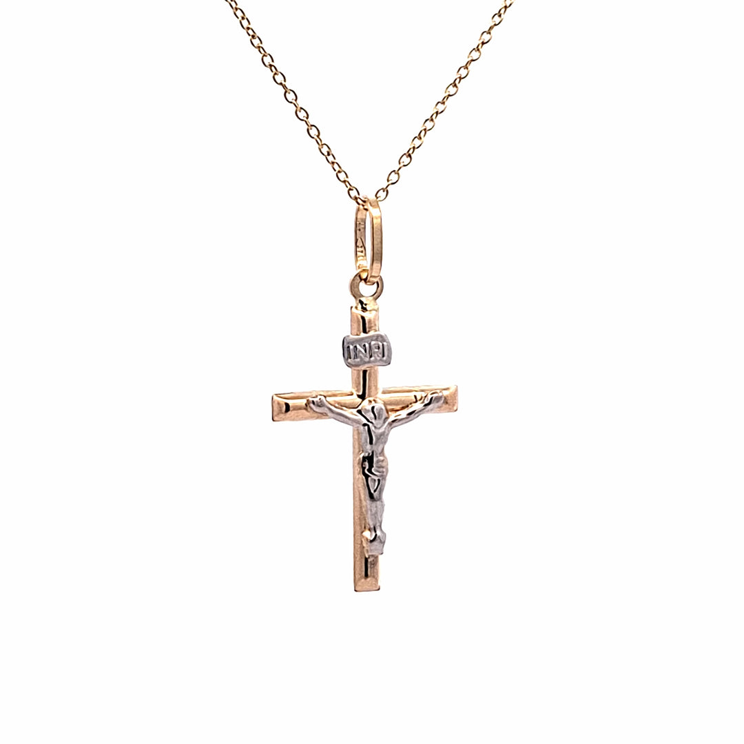 9ct gold Crucifix pendant 35751