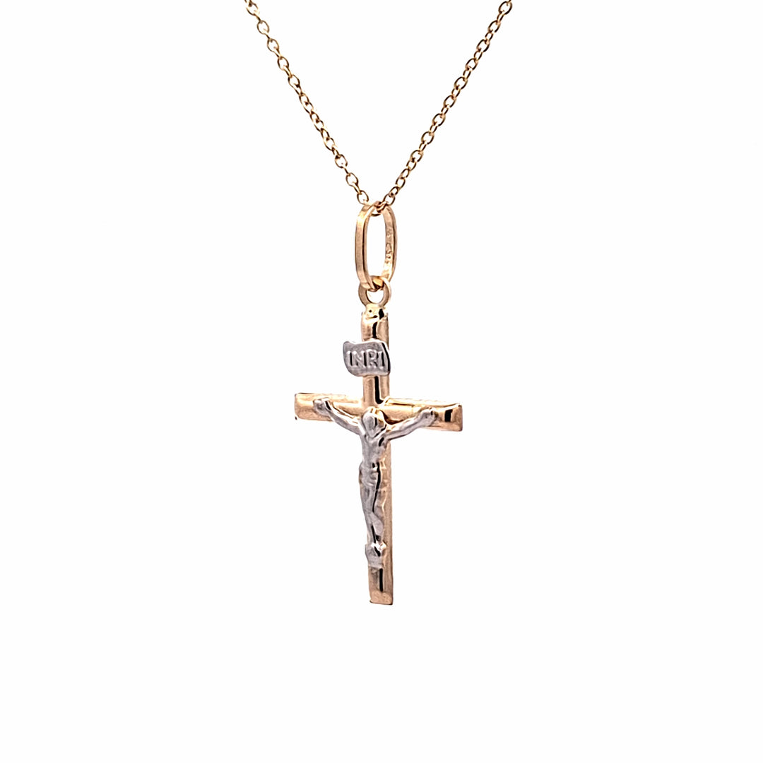 9ct gold Crucifix pendant 35751
