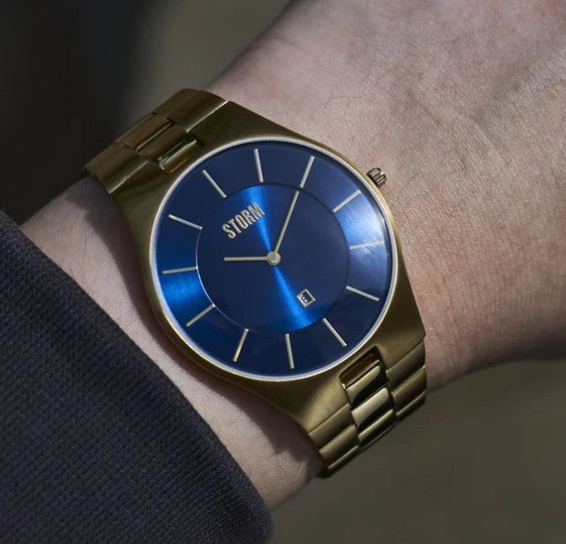 STORM Slim-X XL 47159 gdb gents gold tone watch 38577