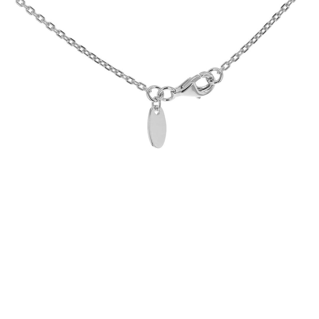 Gents braided Dog tag pendant in sterling silver 38882