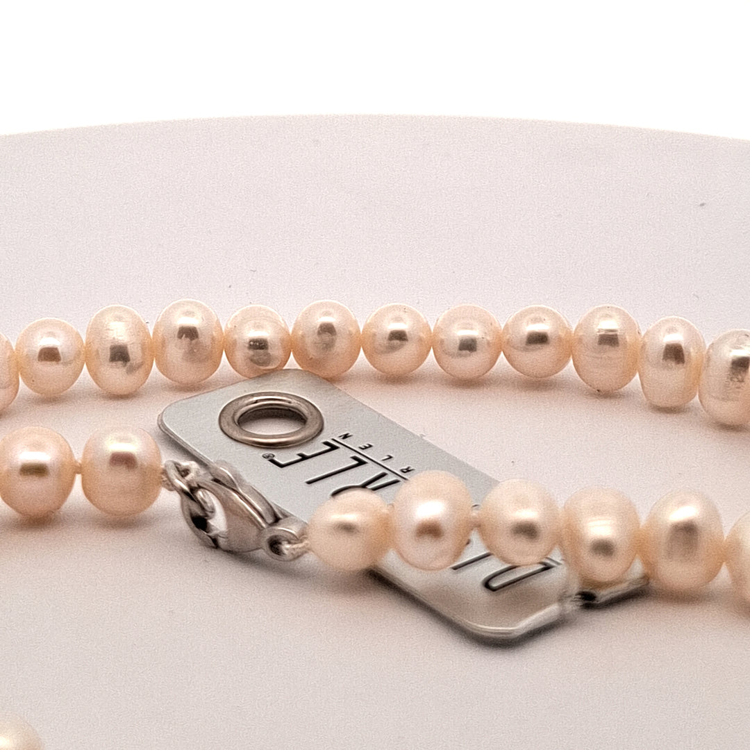 20"/51cm white cultured pearl 5-6mm necklace 38597