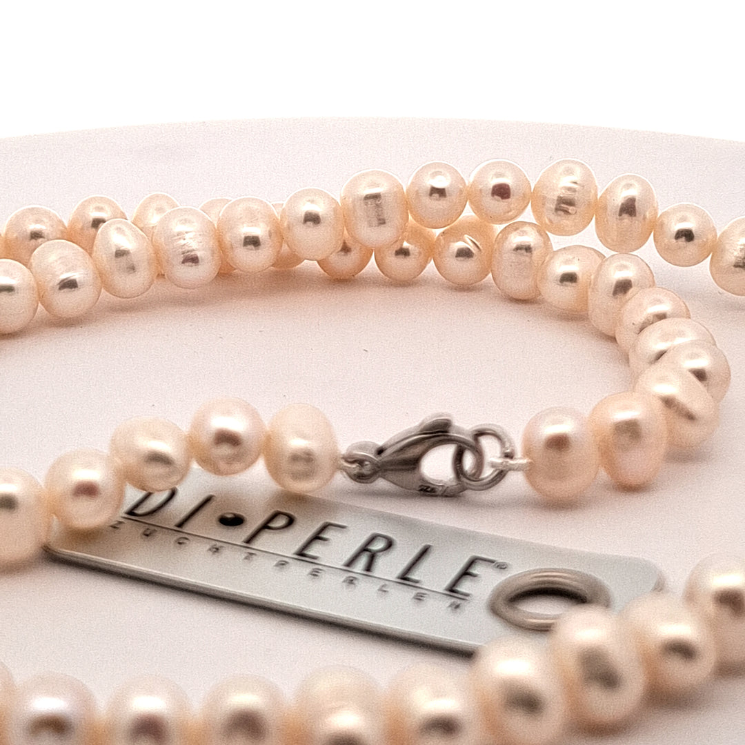 20"/51cm white cultured pearl 5-6mm necklace 38597