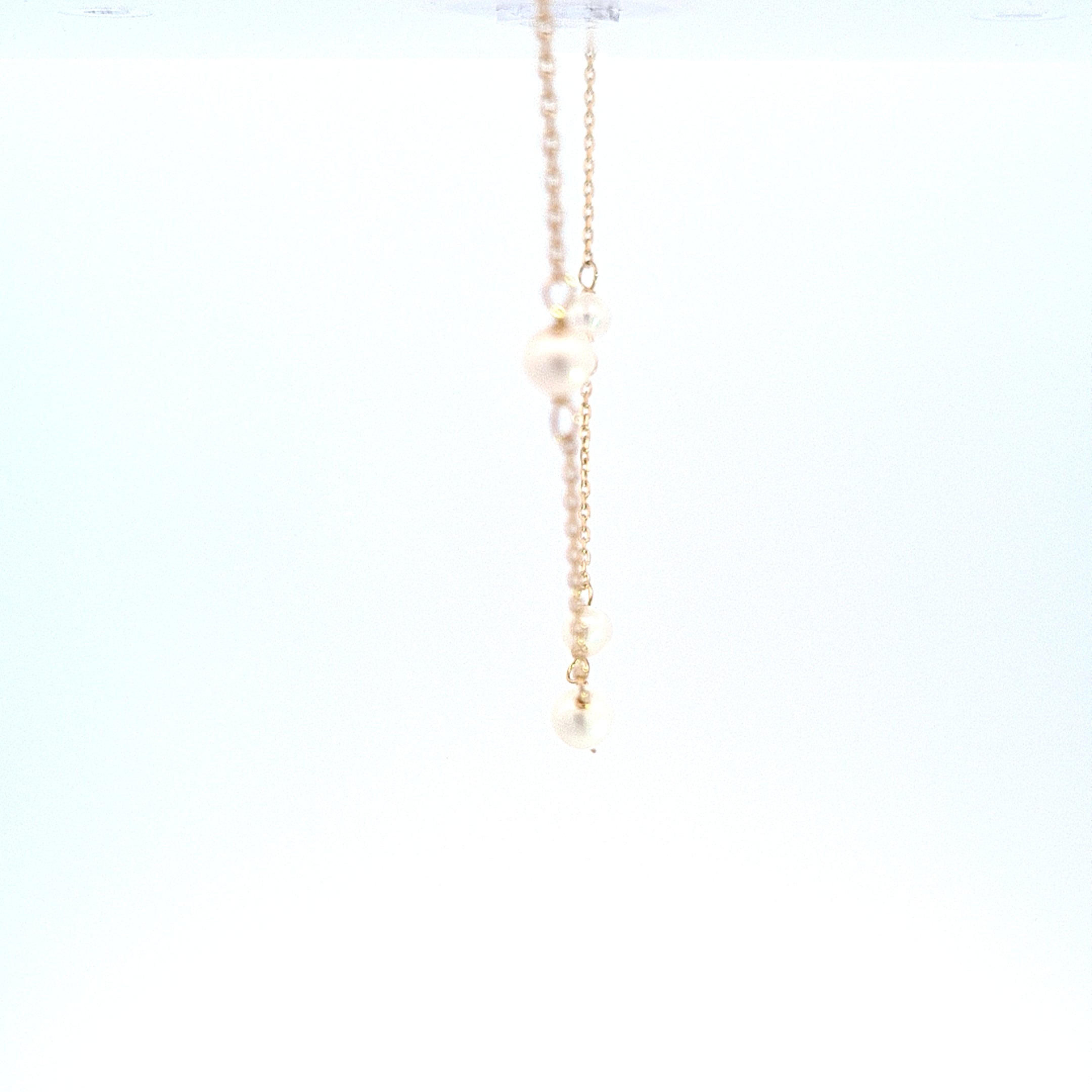 Gold chain and Cultured Pearl necklace 36636 - Armin Lowe Jewellers