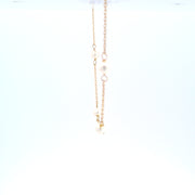 Gold chain and Cultured Pearl necklace 36636