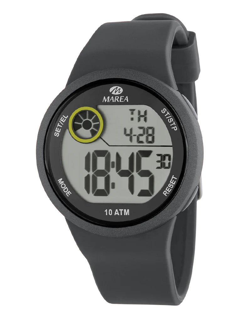 Marea Grey digital gents sports watch 38113