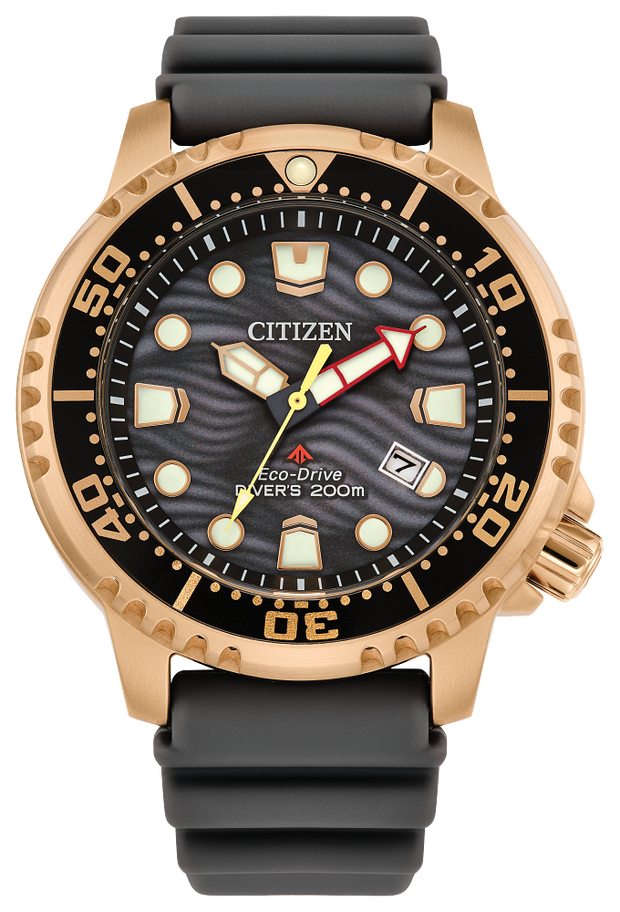 Citizen Rose Gold toned divers watch BN0163-00H 36765
