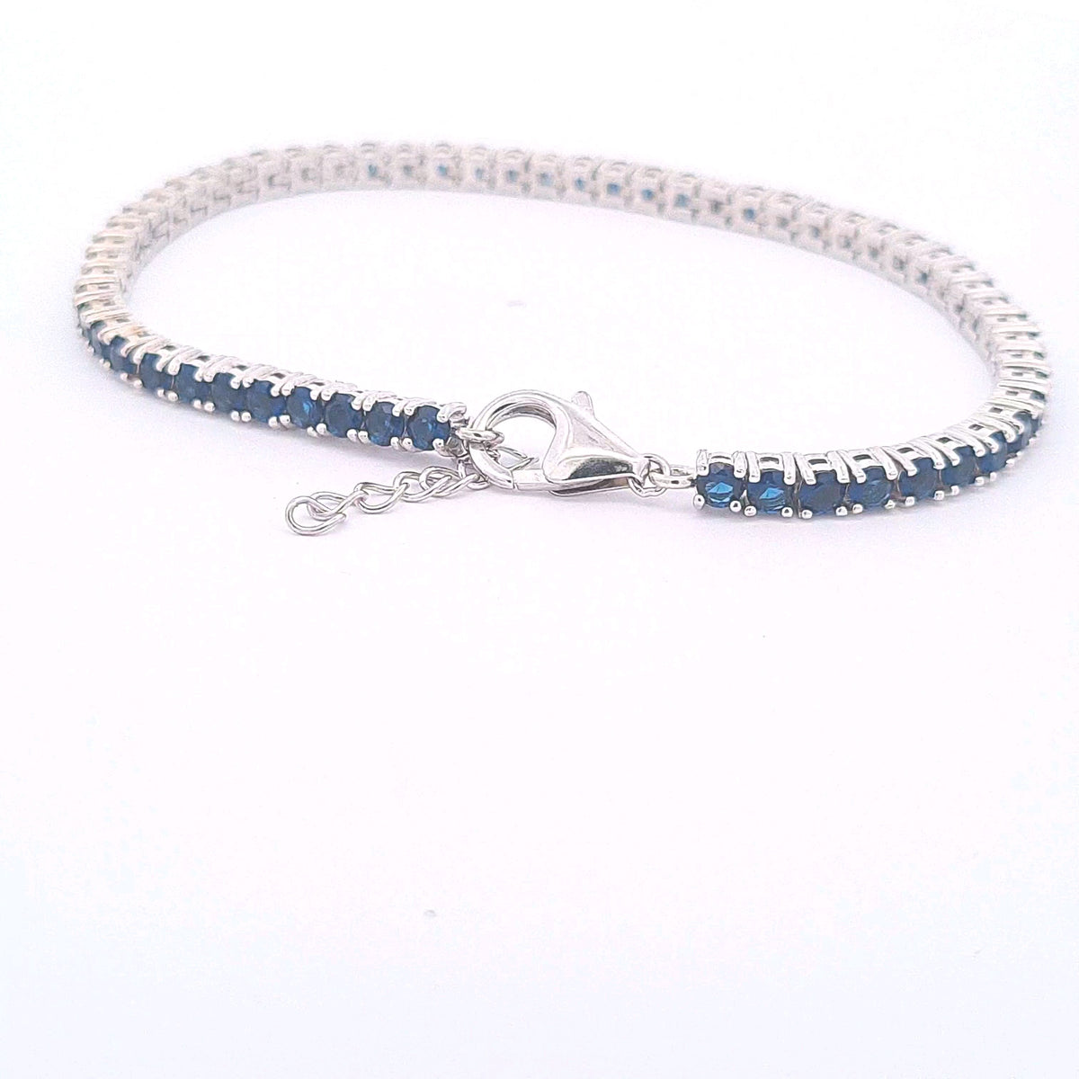 Sapphire Blue CZ Tennis bracelet 36381 - Armin Lowe Jewellers