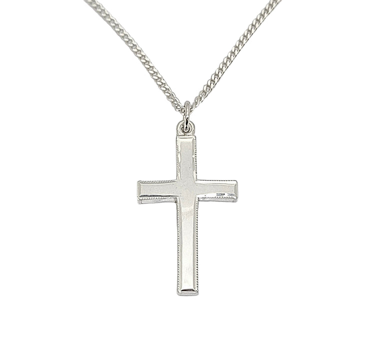 Armin Lowe silver latin cross
