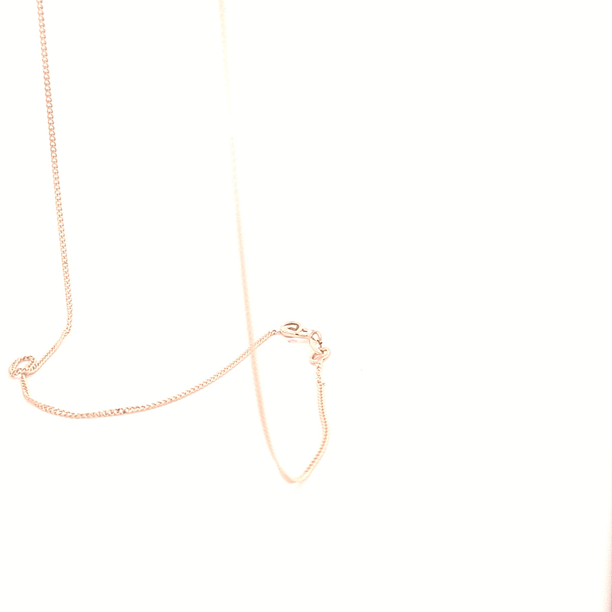 9ct yellow gold curb link chain, 1.2mm width approx 31390 - Armin Lowe Jewellers