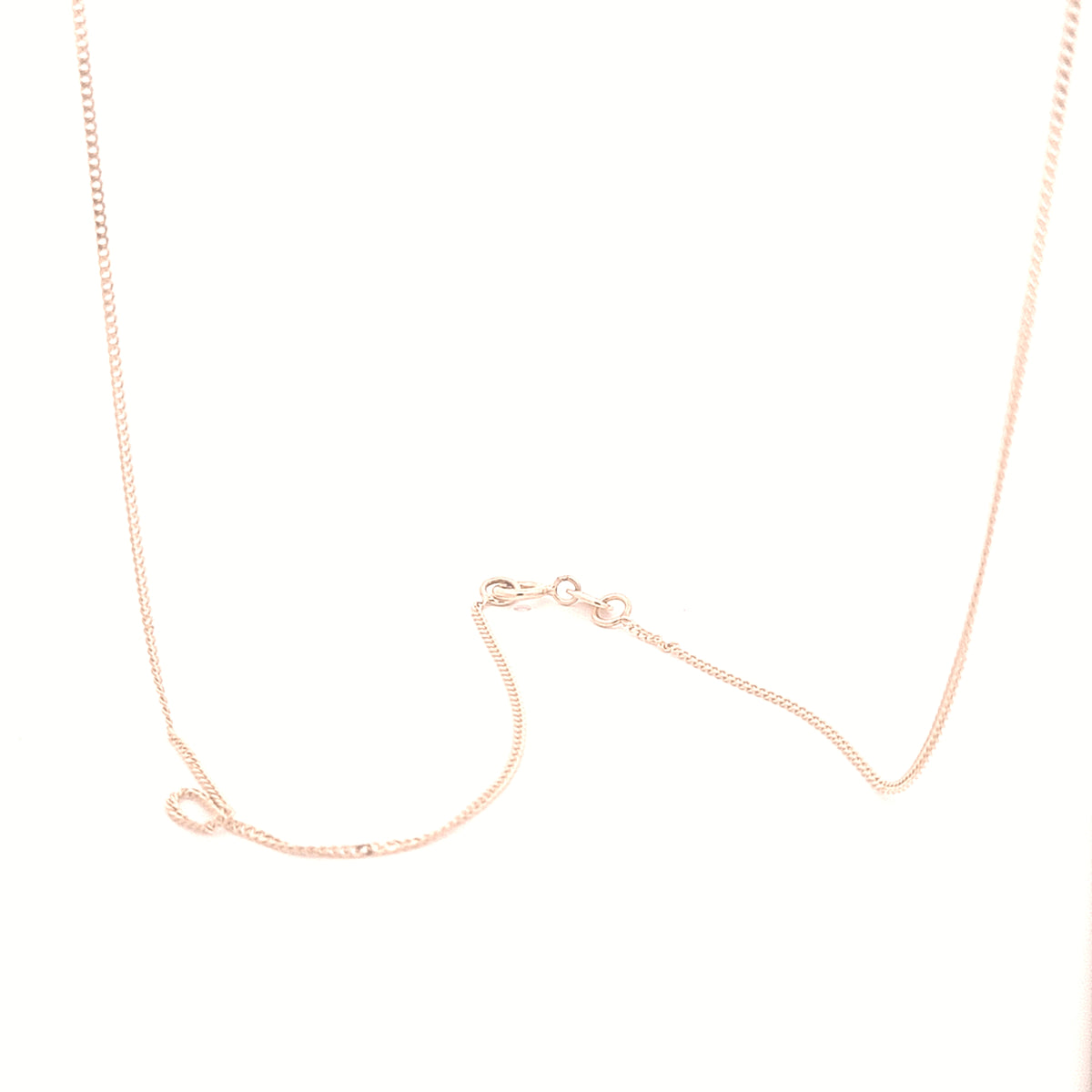 9ct yellow gold curb link chain, 1.2mm width approx 31390 - Armin Lowe Jewellers