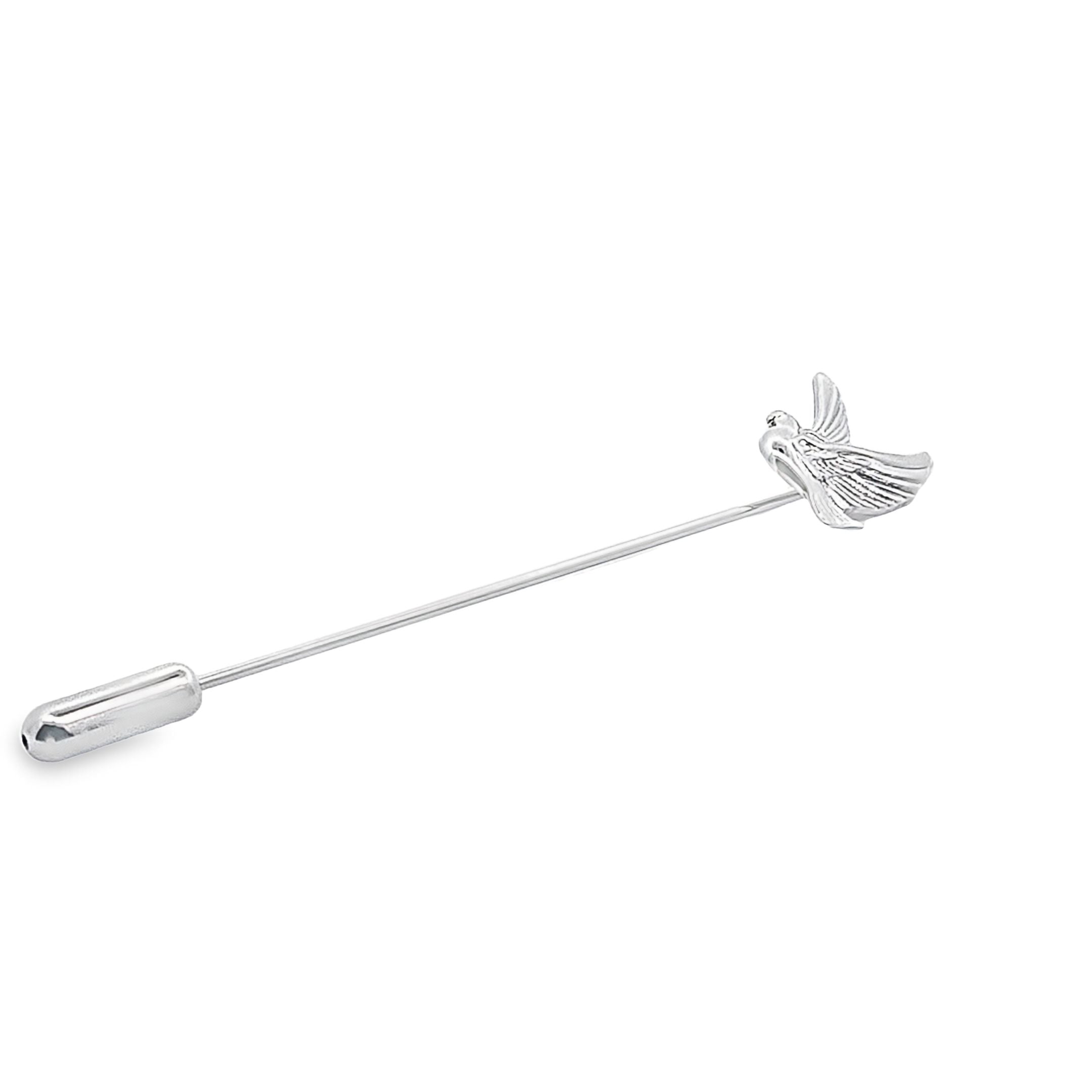 Confirmation dove stick pin 36236 - Armin Lowe Jewellers