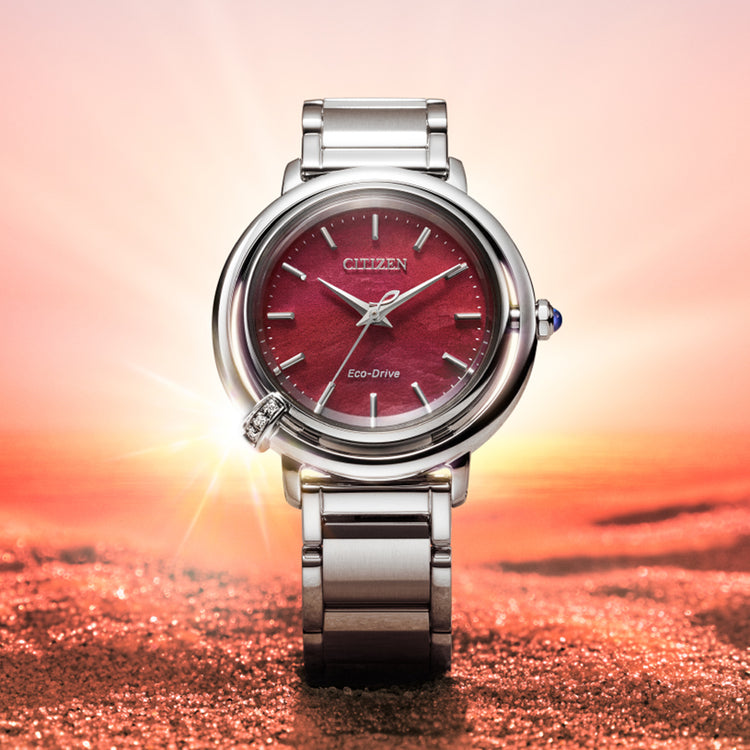 Citizen Arcly EM1091 - 67x Diamond set Eco Drive luxury ladies watch 37469 - Armin Lowe Jewellers