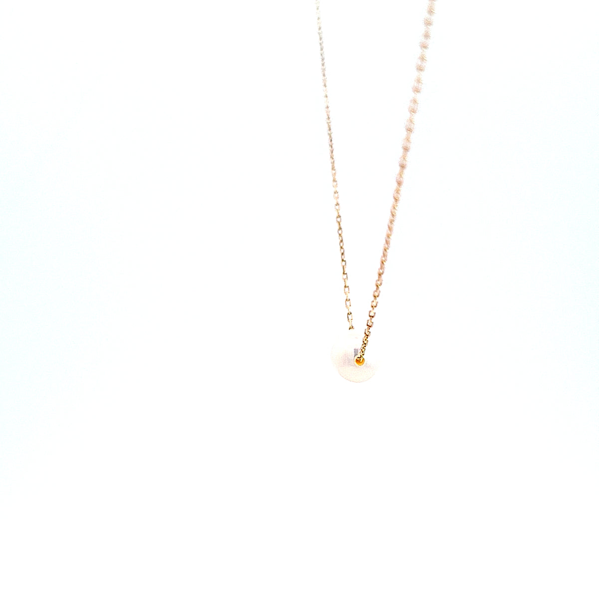 Gold and pearl slider necklace 36643 - Armin Lowe Jewellers
