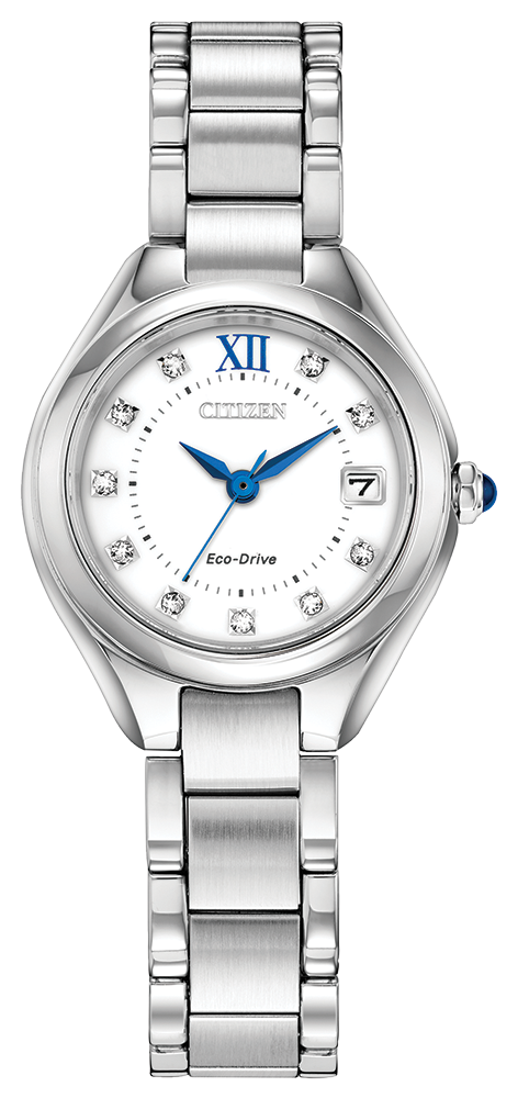 Citizen EW2540-83A Silhouette Crystal Sapphire model ladies watch 37095 - Armin Lowe Jewellers