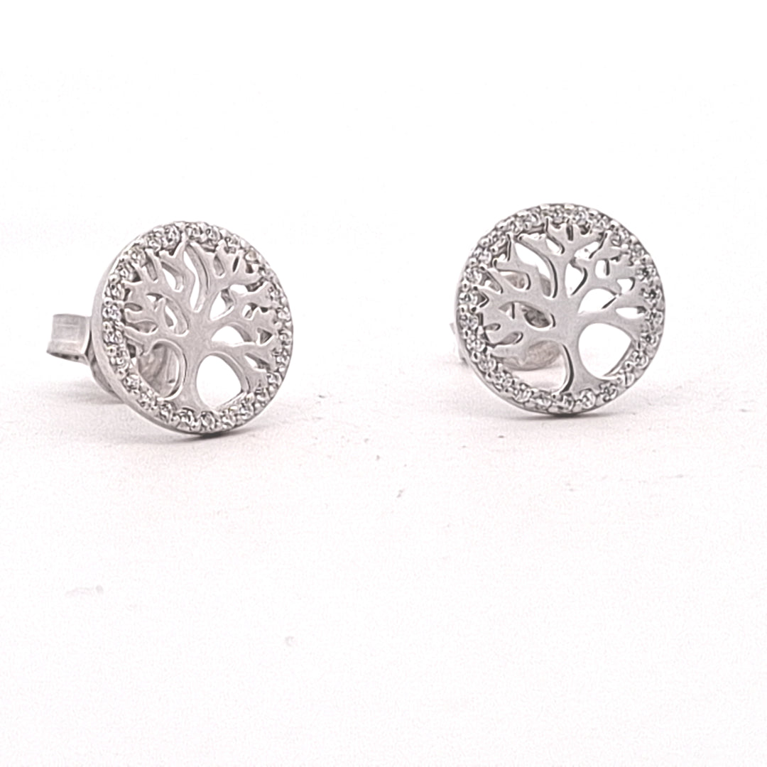 Tree of Life stud earrings 38011