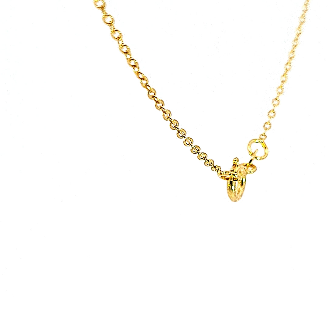 9ct gold flat trace chain 22"/56cm 36620 - Armin Lowe Jewellers