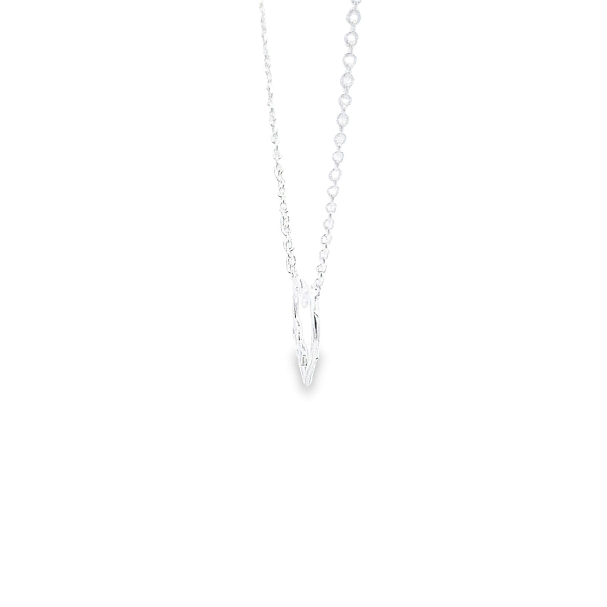 Open heart infinity pendant 36655 - Armin Lowe Jewellers