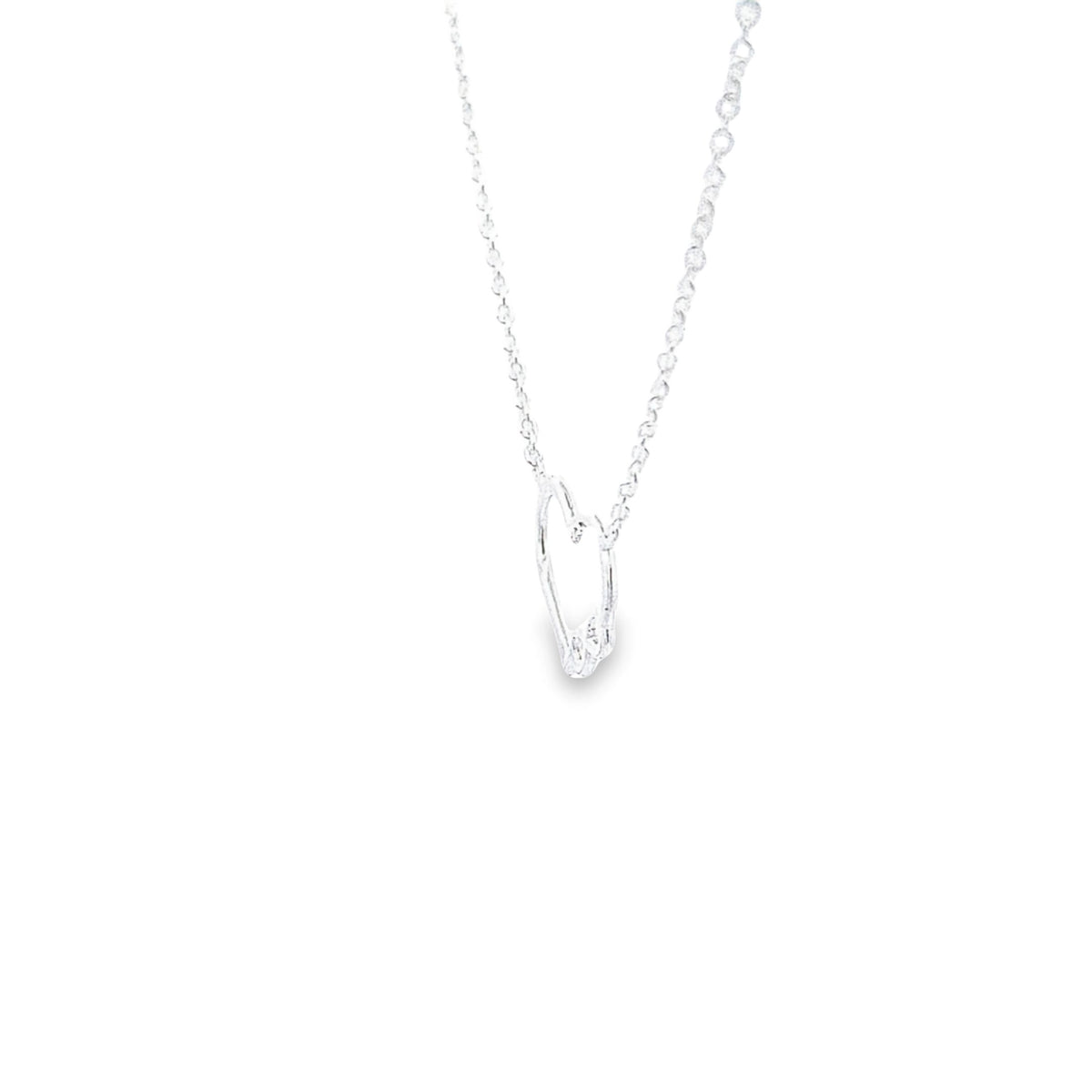 Open heart infinity pendant 36655 - Armin Lowe Jewellers