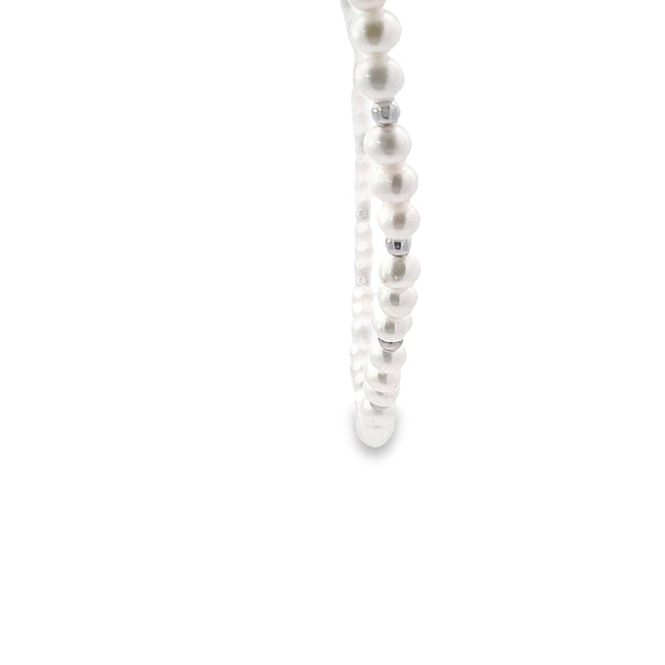 freshwater cultured pearl 18"/46cm necklace 36693 - Armin Lowe Jewellers