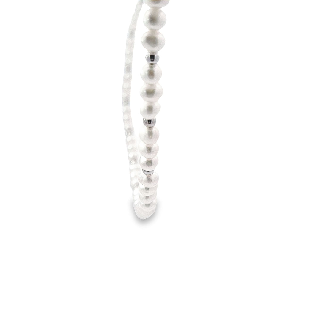 freshwater cultured pearl 18"/46cm necklace 36693 - Armin Lowe Jewellers