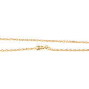Gold POW chain for pendants 36650