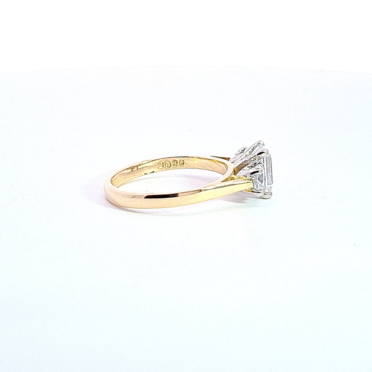 Mixed Style 3 stone CZ ring 37026 - Armin Lowe Jewellers