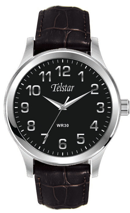 Telstar M1035 LSK gents full figure strap watch 38899