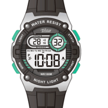 Telstar m6012 rks digital Chrono sports watch 34917