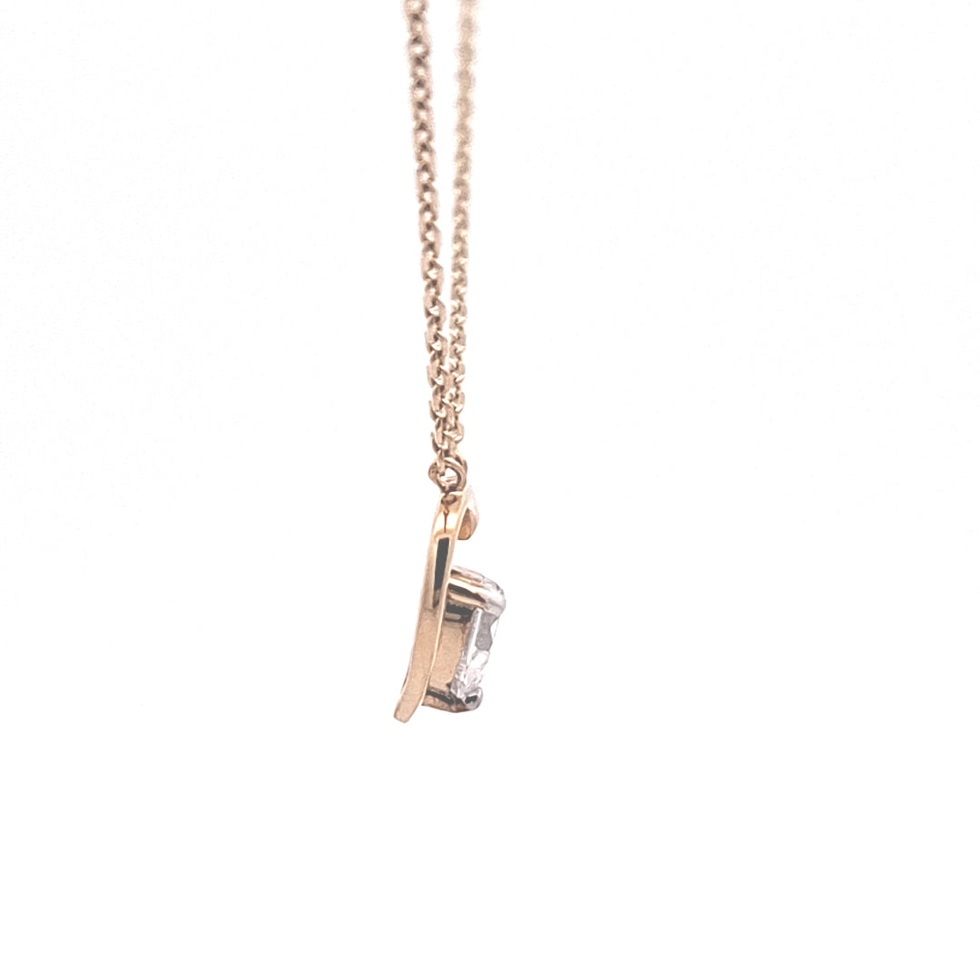 Gold Heart pendant 38769