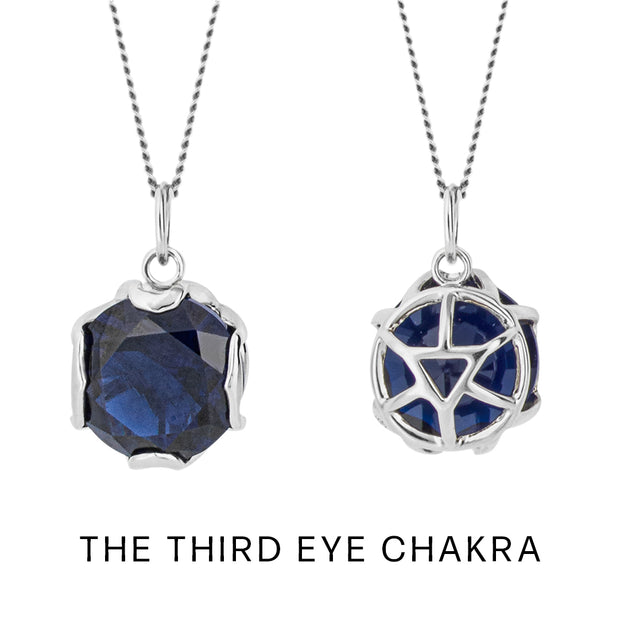 FIORELLI silver The Third Eye Chakra Deep Blue in Colour 36768