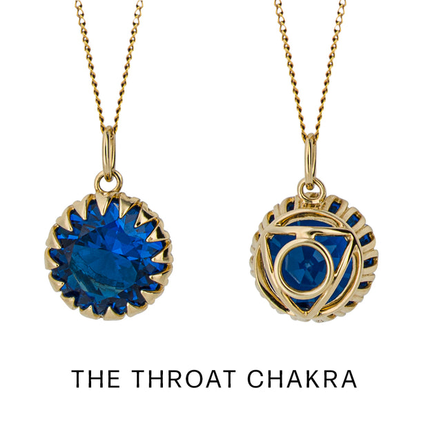 FIORELLI silver The Throat Chakra Sky Blue in Colour 36771