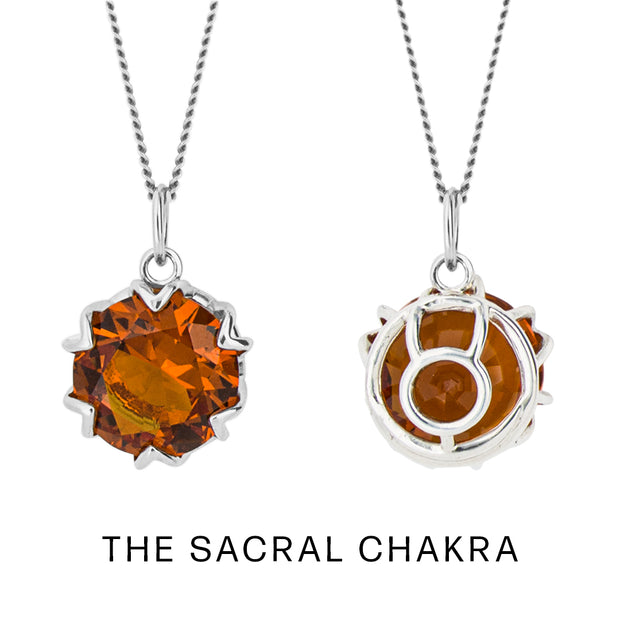 FIORELLI silver The Sacral Chakra Orange in Colour 36772
