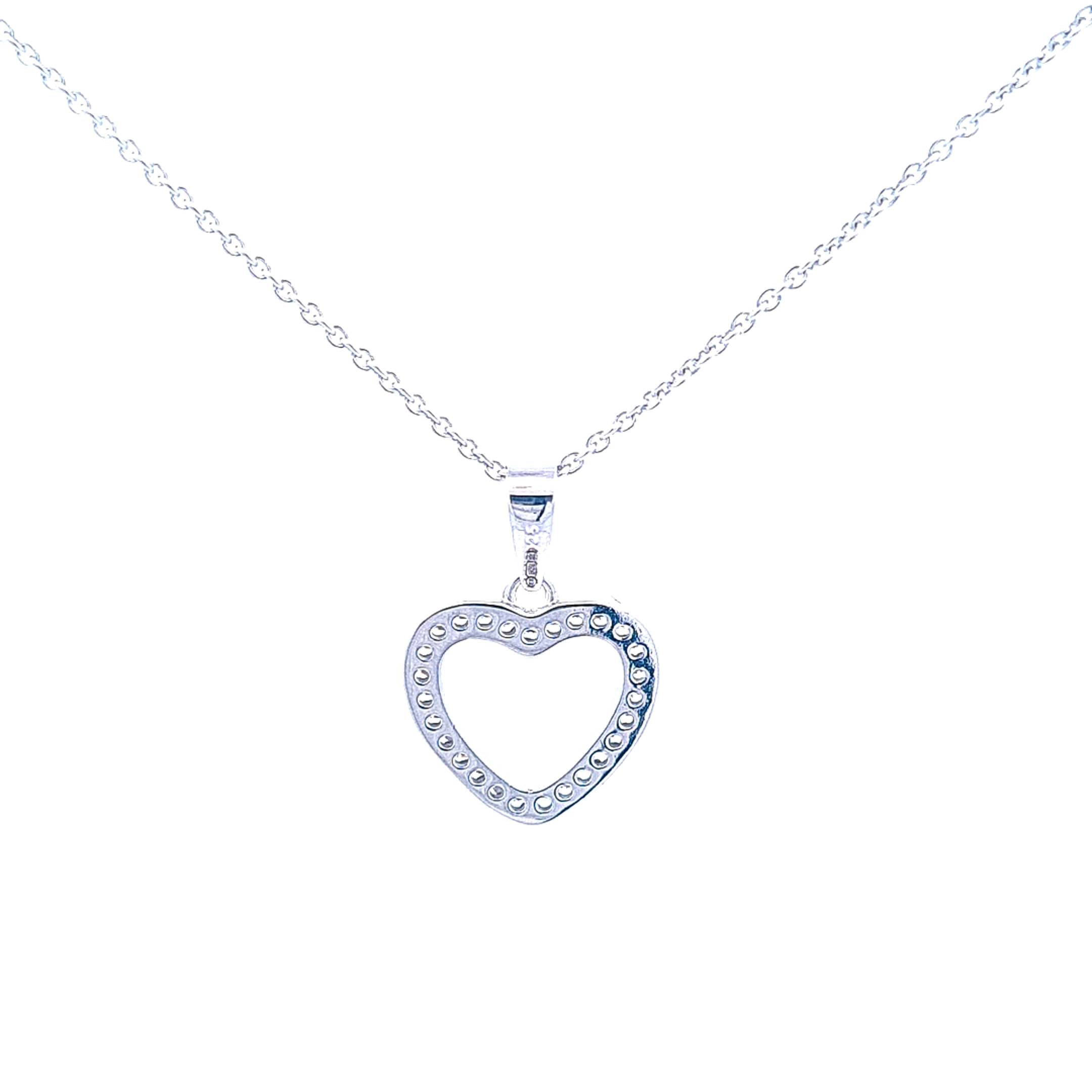 Open Heart pendant 37262 - Armin Lowe Jewellers