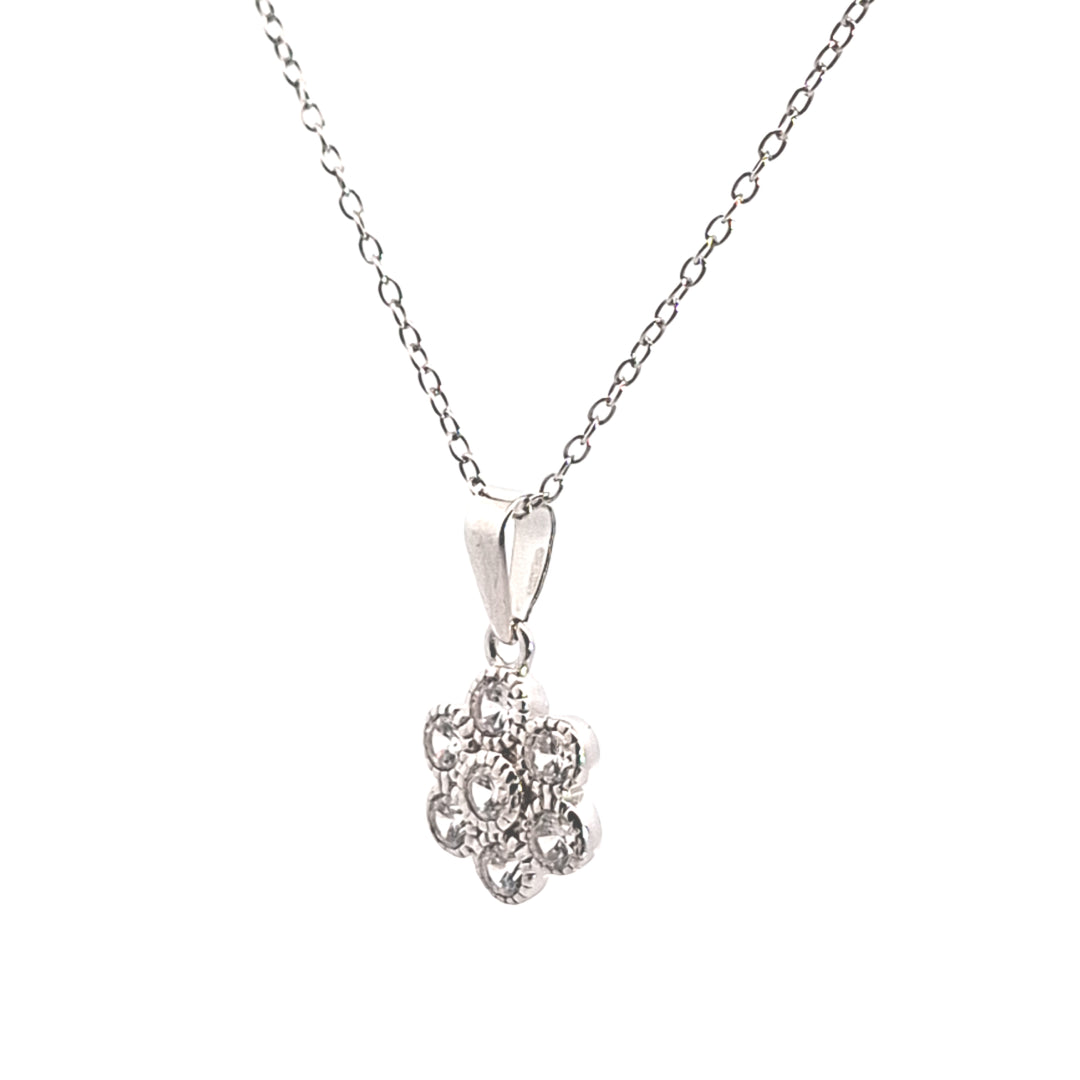 Flower Pendant on chain 37289