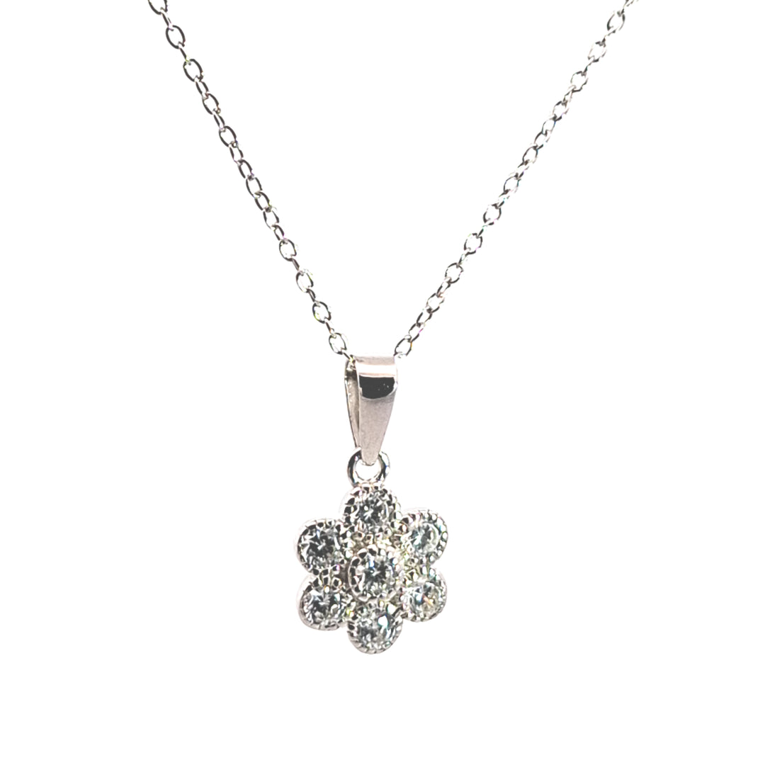 Flower Pendant on chain 37289