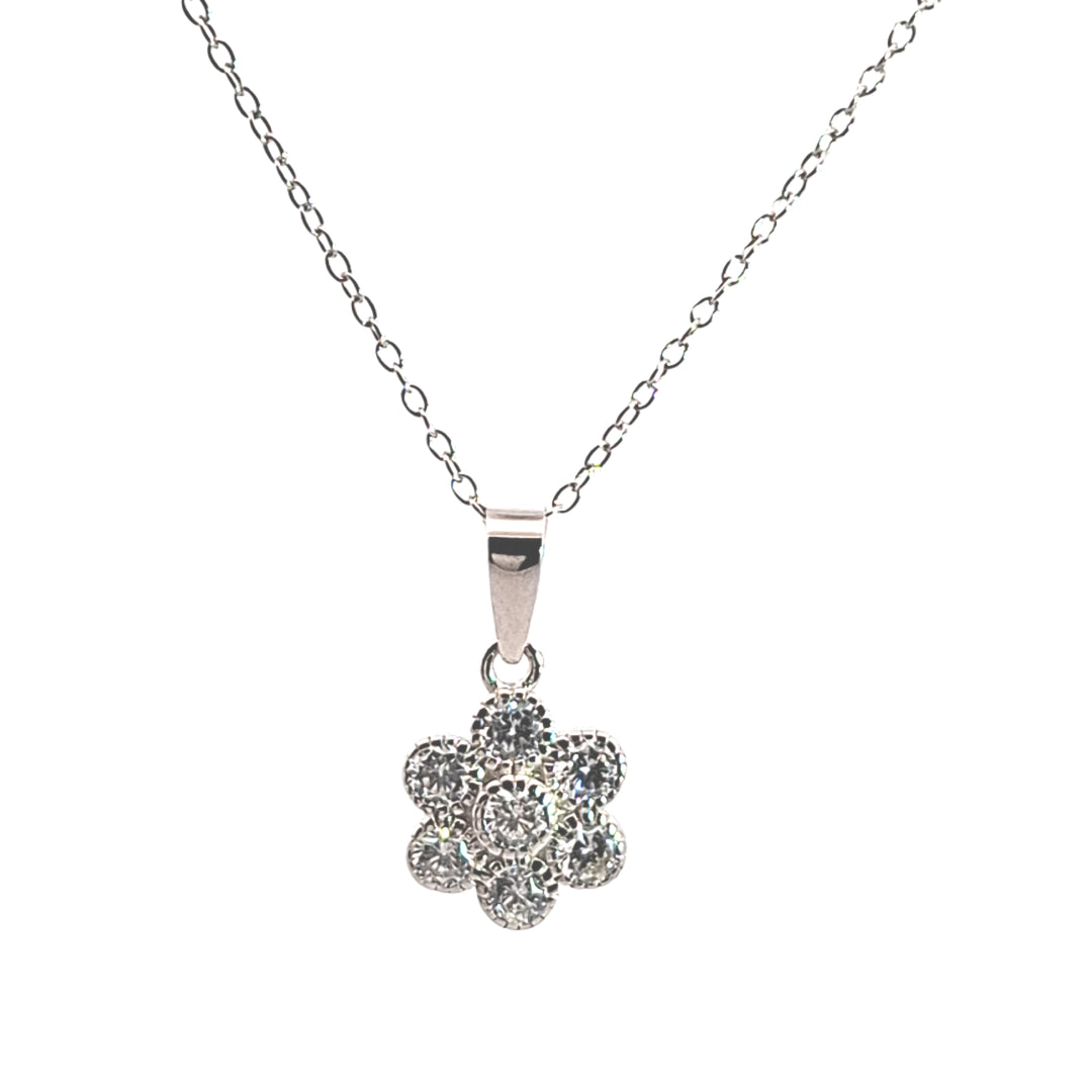 Flower Pendant on chain 37289