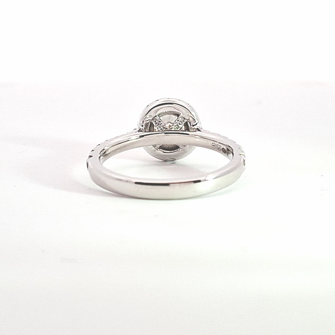 1.03ct Lab Diamond Halo Cluster (G/VS1) 38202