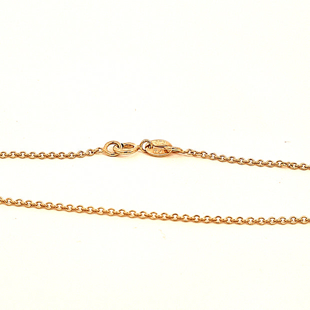 Gold 20"/51cm cable chain 36651