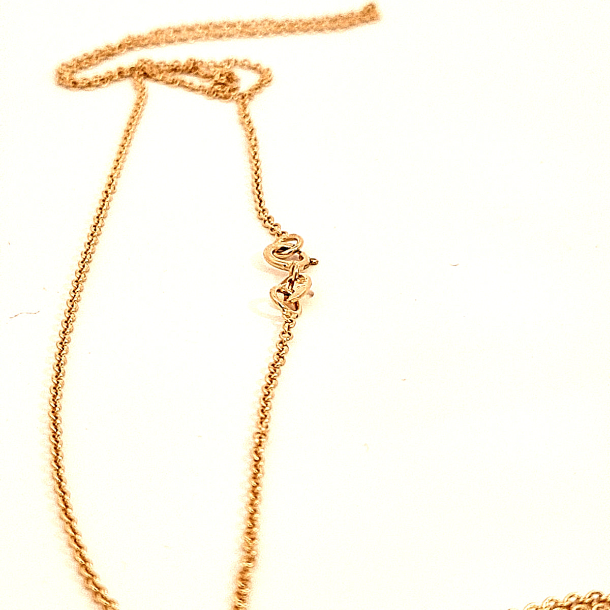 Gold 22"/56cm cable chain 36652 - Armin Lowe Jewellers