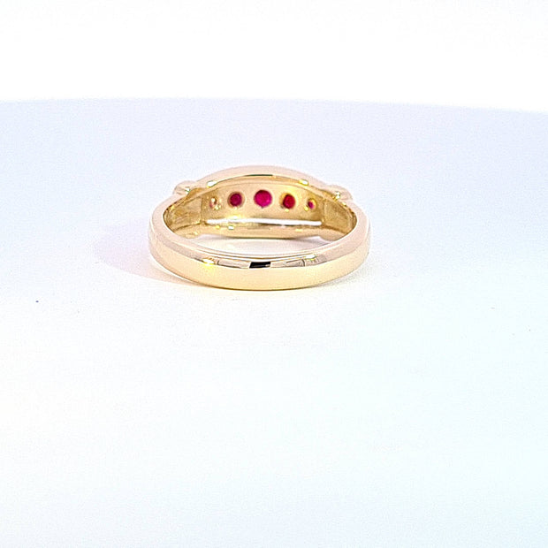 Gold Ruby Ring 37020