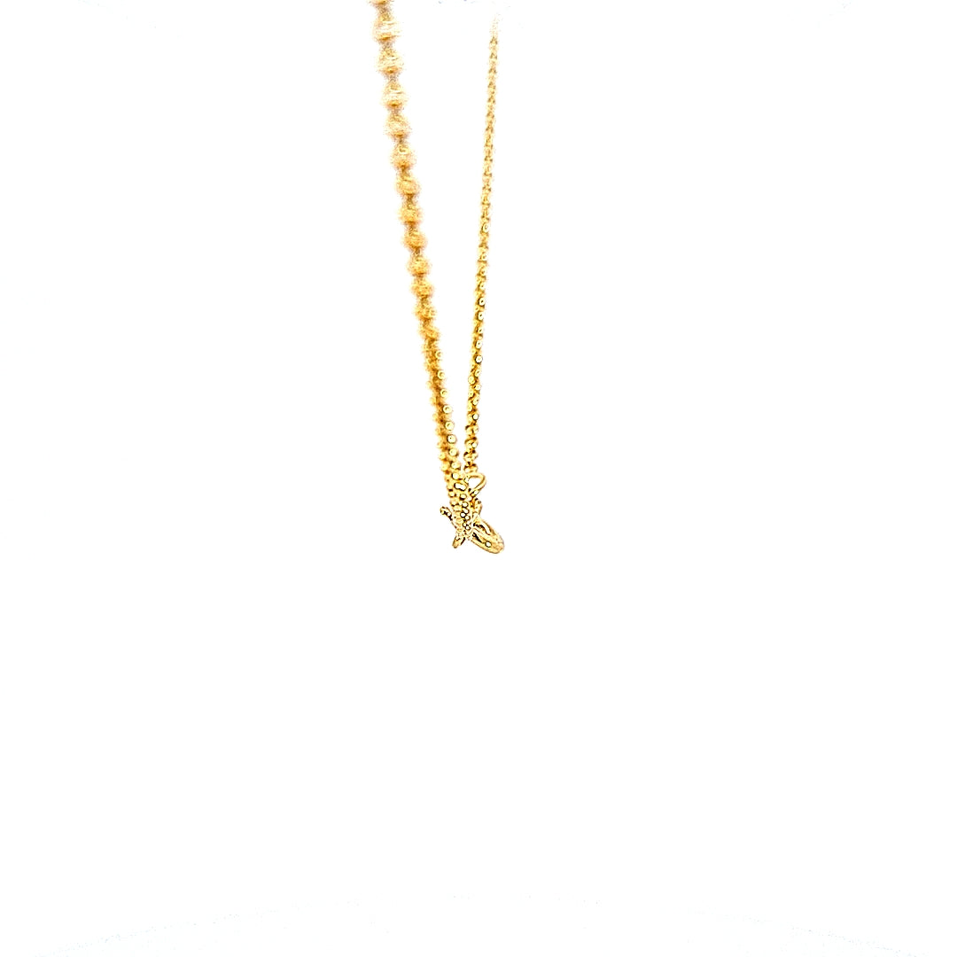 9ct gold rolo bell chain 20"/51cm 36602 - Armin Lowe Jewellers