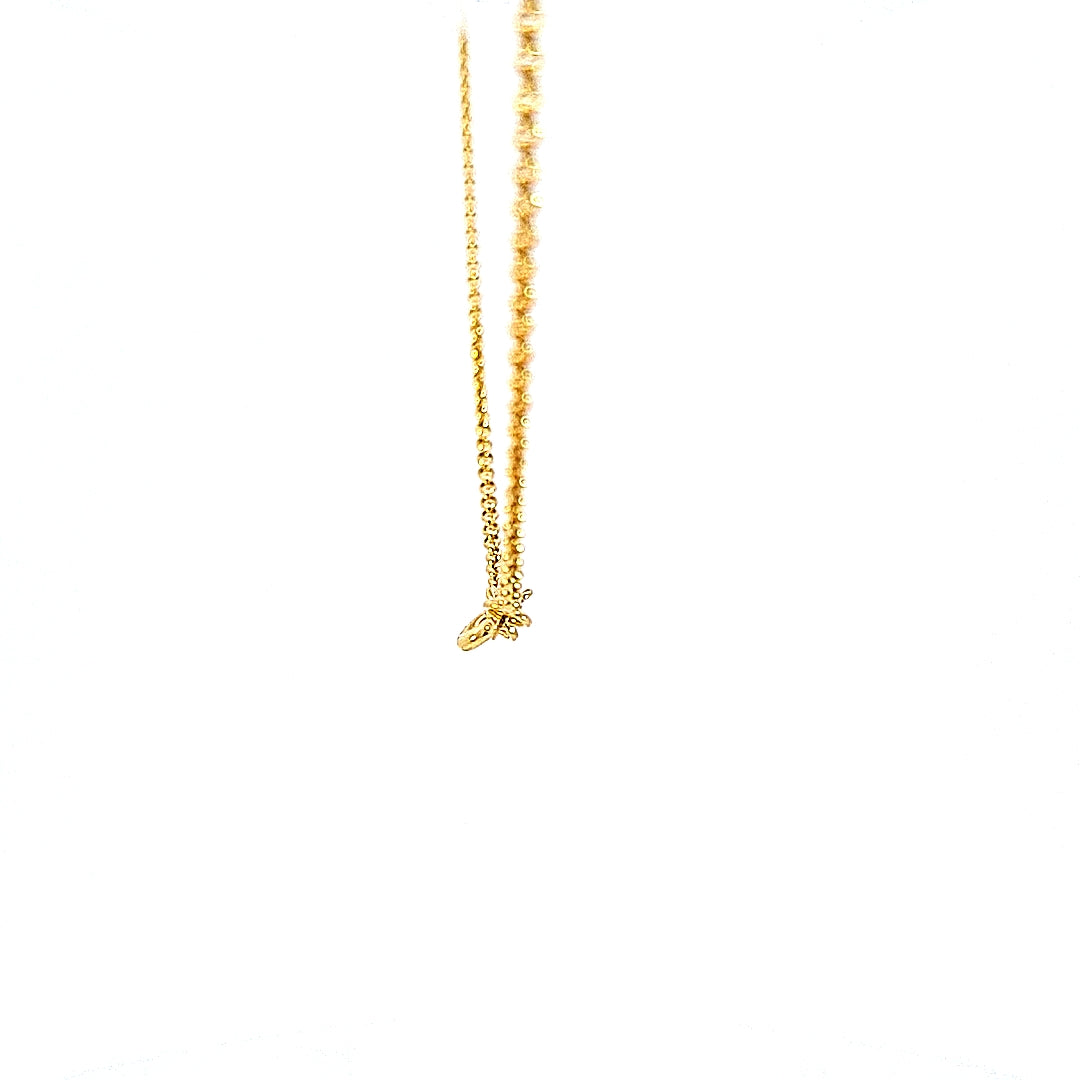 9ct gold rolo bell chain 20"/51cm 36602 - Armin Lowe Jewellers