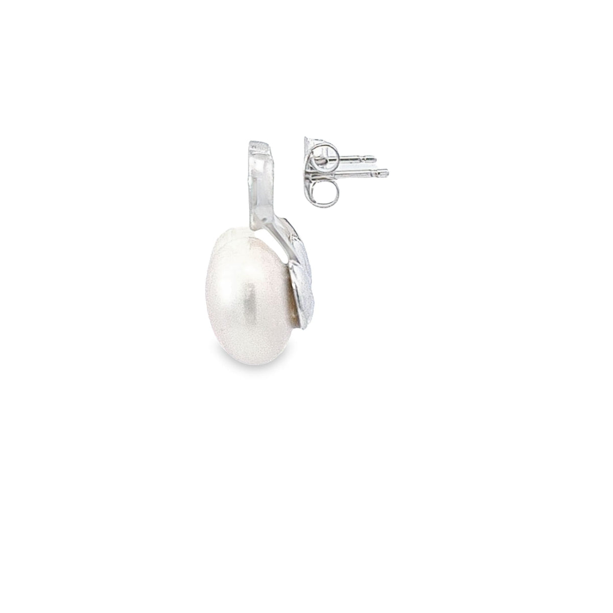 Large pearl stud earrings 36703 - Armin Lowe Jewellers