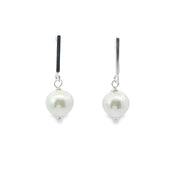 Pearl drop earrings 36687